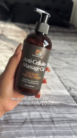 ACEITE ANTICELULITIS REAFIRMANTE AYUDA A MEJORAR LA APARIENCIA DE LA PIEL