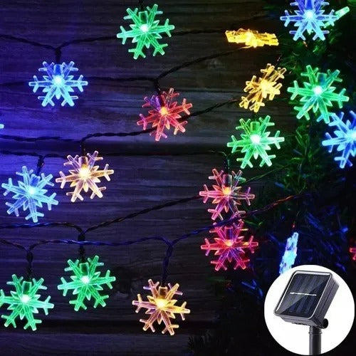 Luces Navidad Solar 5m 20led