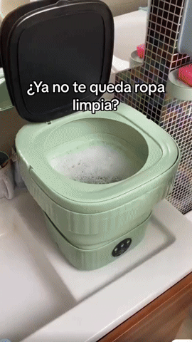 Mini Lavadora Con Centrifugado