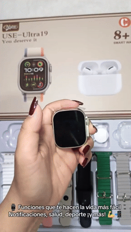 Kit Smartwatch Okpu D19 Pantalla Amoled